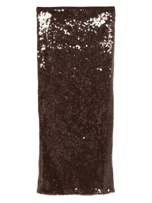 SEMICOUTURE SEQUIN SKIRT